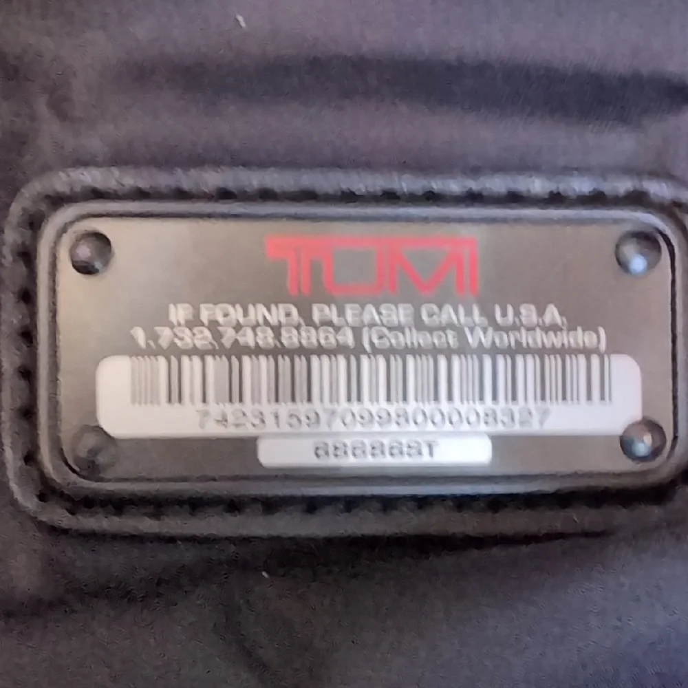 Tumi Virtue Victory Slim Gray Laptop Briefcase